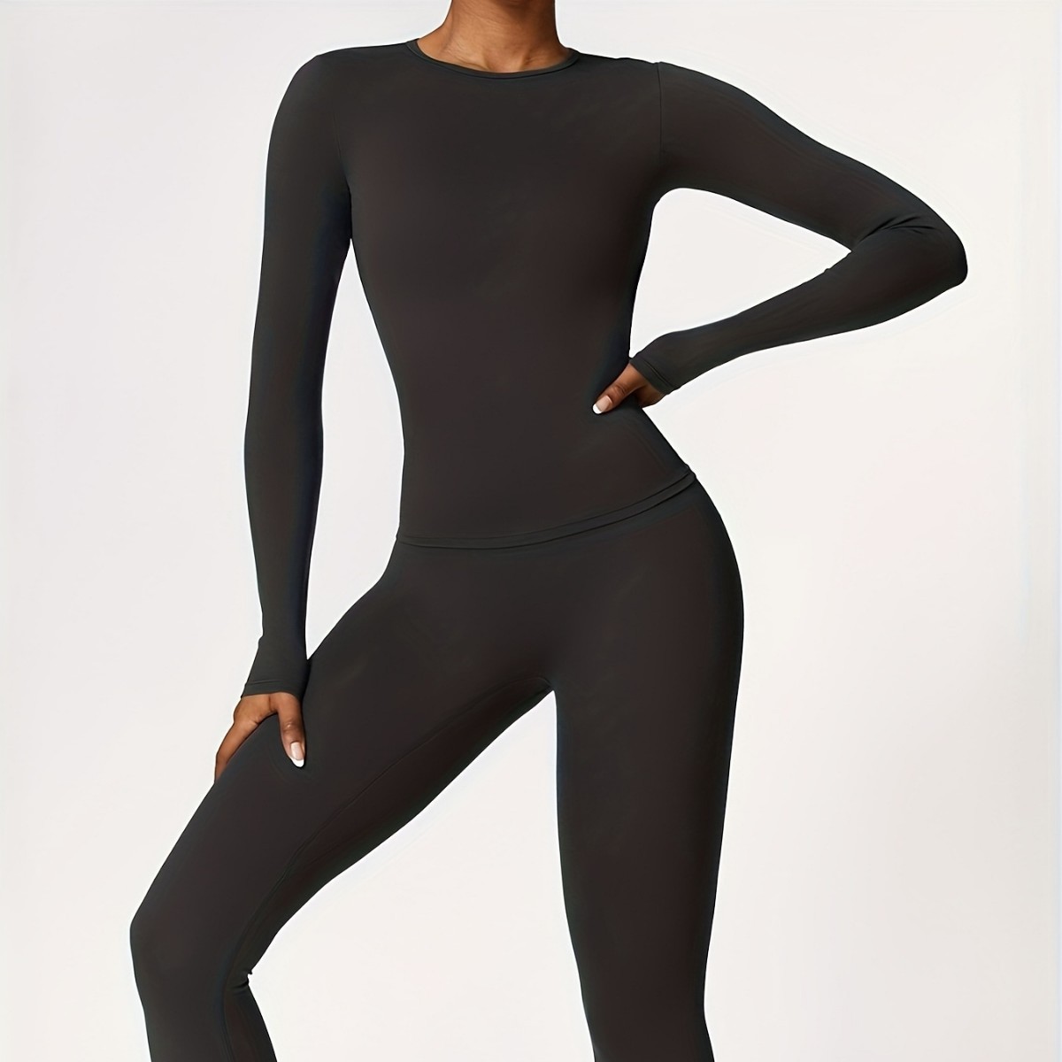 Pilates & Yoga With Harna - Conjunto de ioga justo e slim,