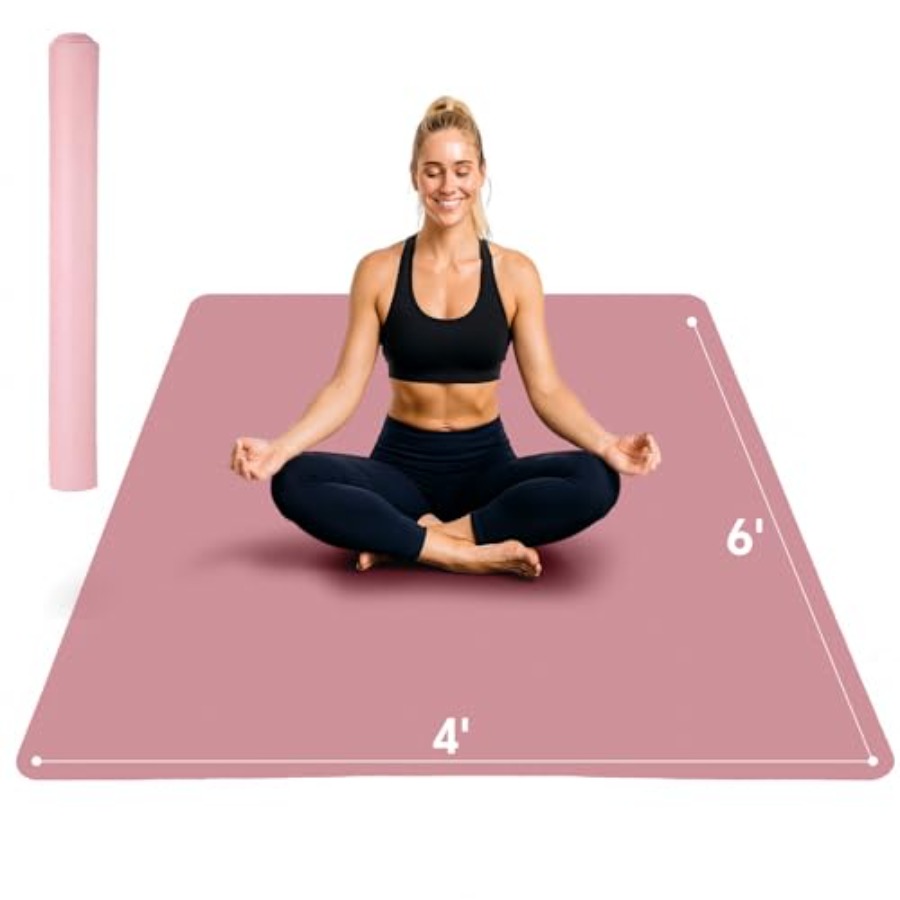 Pilates Yoga Mat Workout - Tapete de Yoga Extra Grande para