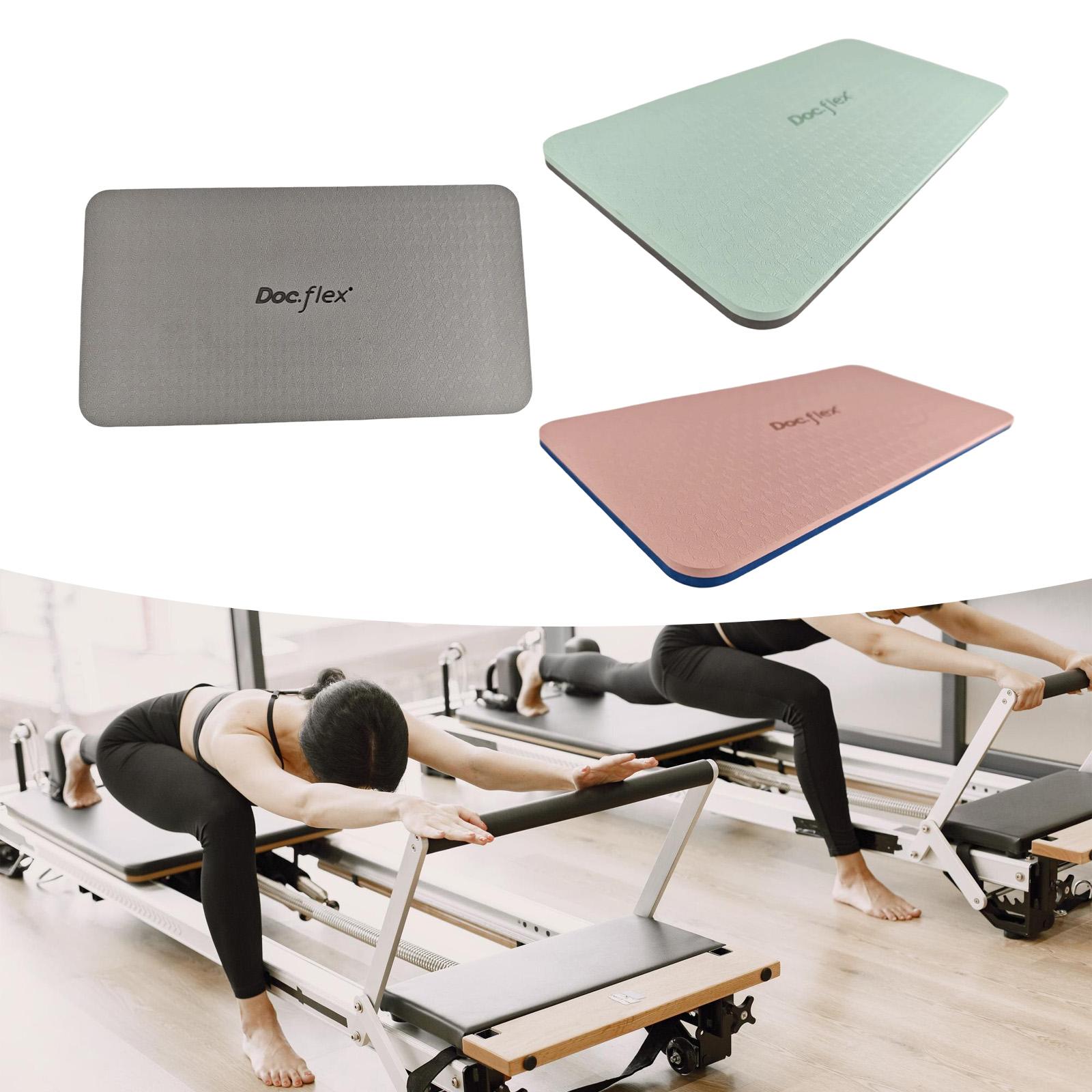 Pilates Yoga Mat Workout - 2 pçs pilates esteiras pilates ajoelhadas
