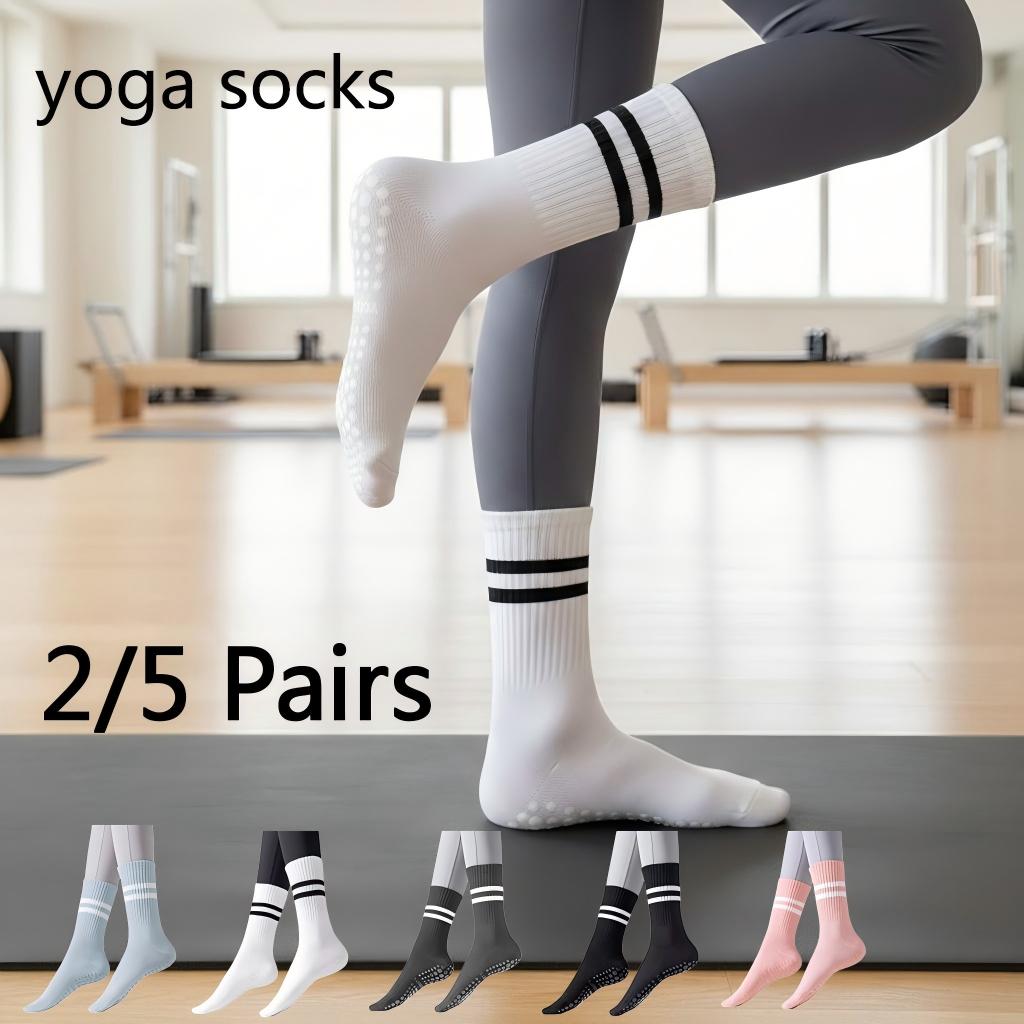Pilates Yoga Barre - Meias de Yoga Antiderrapantes para Mulheres,