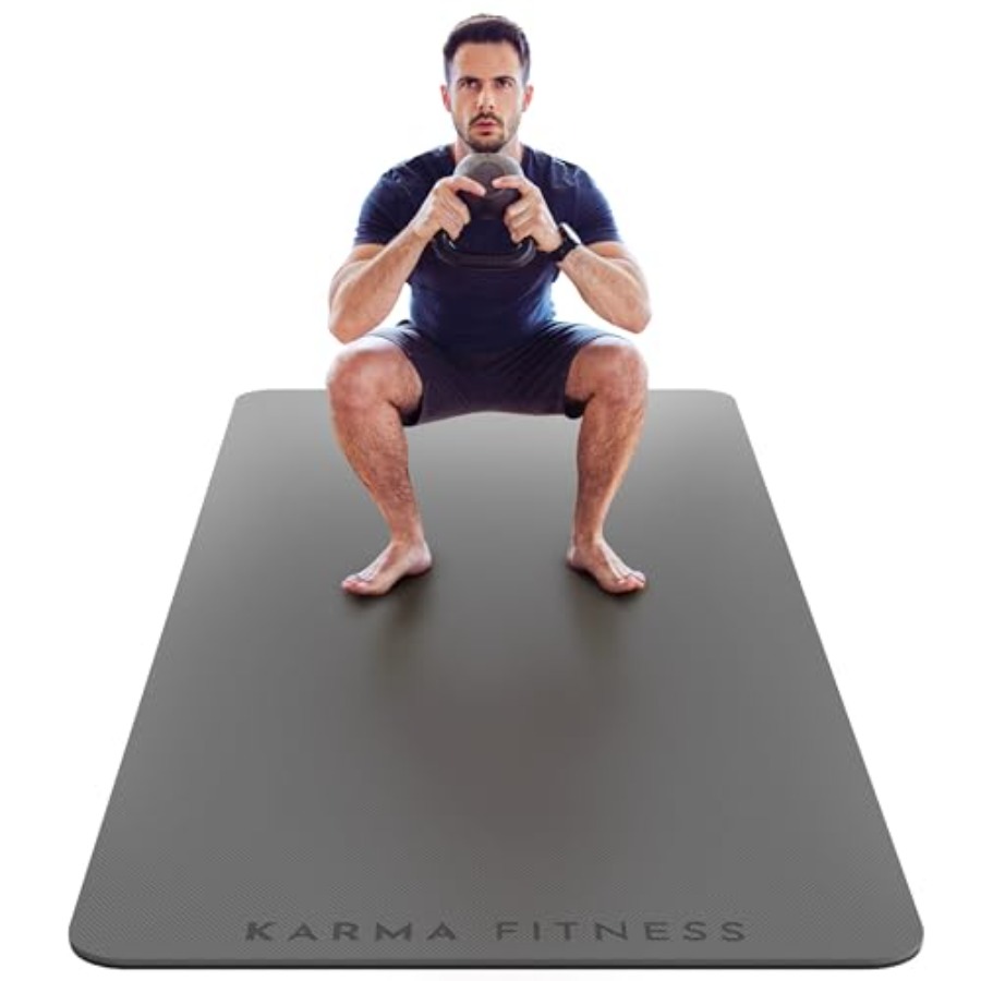 Pilates Yoga Mat Workout - Tapete de Exercício Grande Extra Grosso