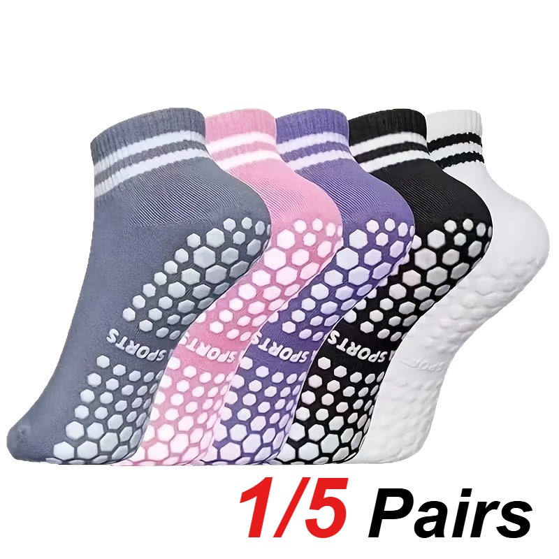 Pilates & Yoga With Harna - 1/5 Par de Meias de Silicone