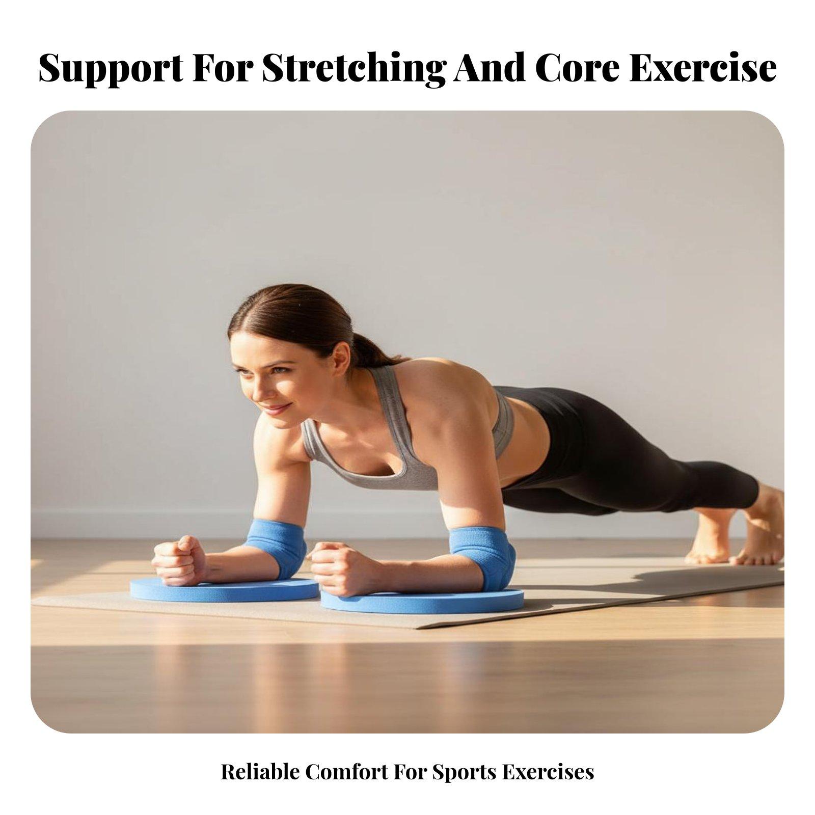 Pilates Yoga Joint - Almofada Redonda para Cotovelo de Yoga,