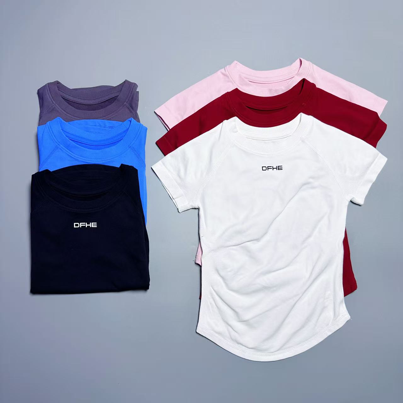 Yoga Strap Cotton - Camiseta esportiva respirável para mulher, de