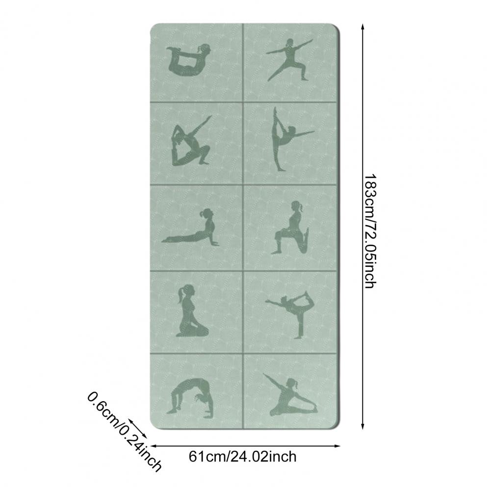 Tapete de Yoga Dobrável Extra  - Pilates Yoga Mat Workout avaliação e preço