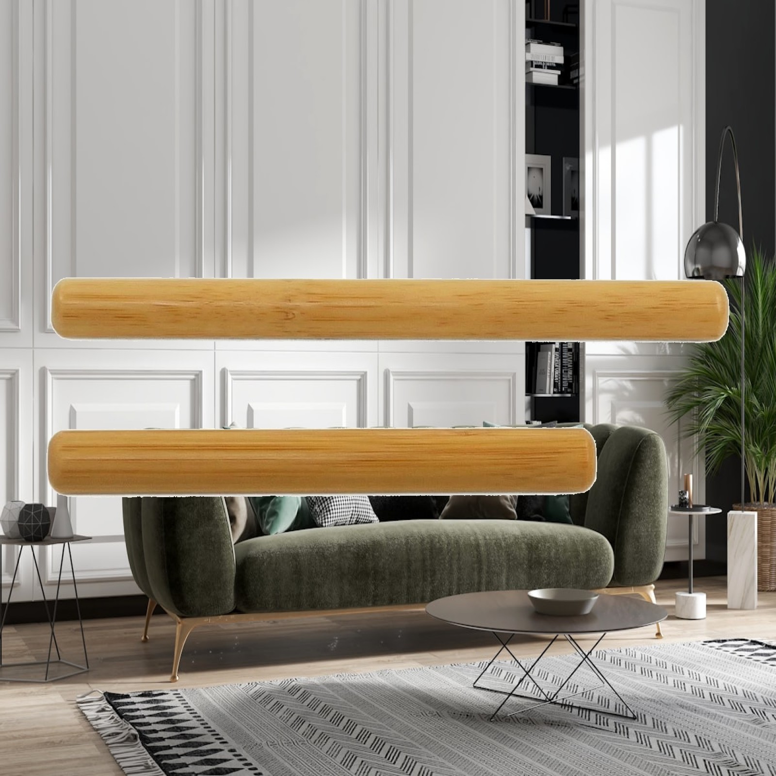 Bastão de Bambu para Terapia d - Pilates Yoga Joint avaliação e preço