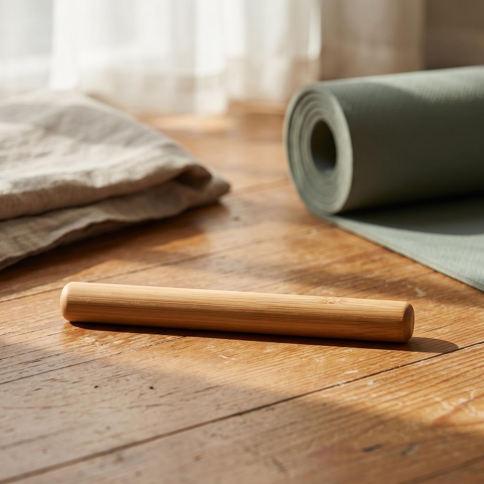 Bastão de Bambu para Terapia d - Pilates Yoga Joint avaliação e preço