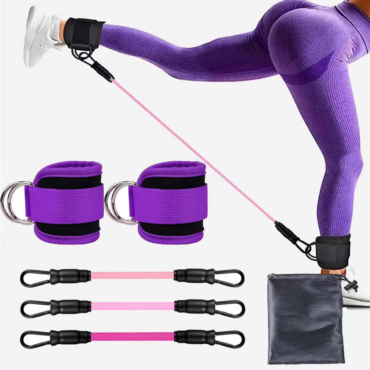 Bandas De Resistência Com Cint - Pilates Ankle Strap avaliação e preço