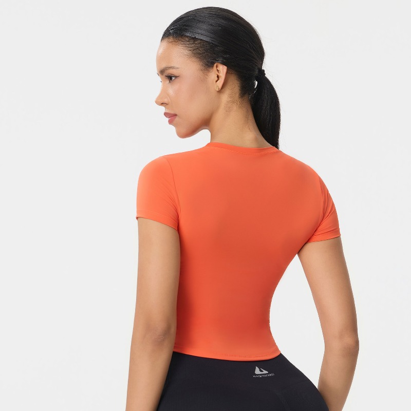 Camisetas Esportivas Femininas - Yoga Strap Cotton avaliação e preço