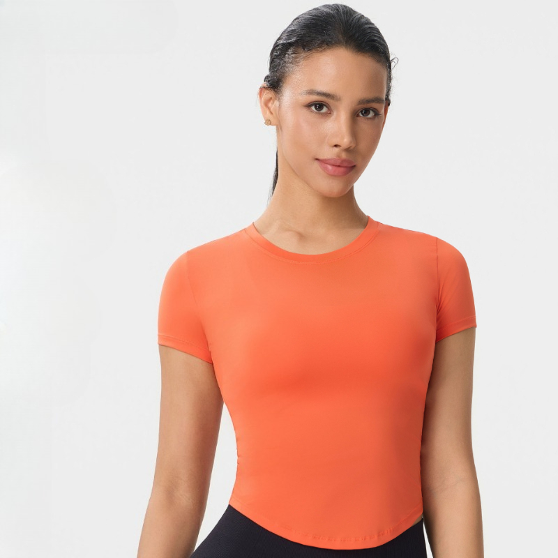 Camisetas Esportivas Femininas - Yoga Strap Cotton avaliação e preço