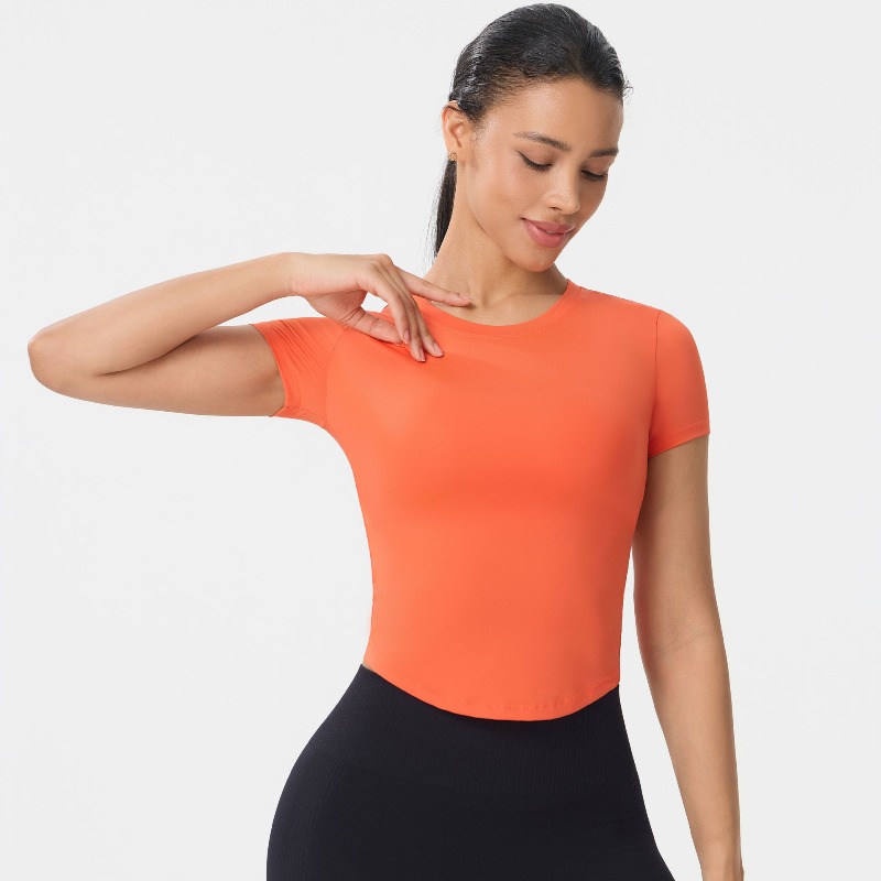 Camisetas Esportivas Femininas - Yoga Strap Cotton avaliação e preço