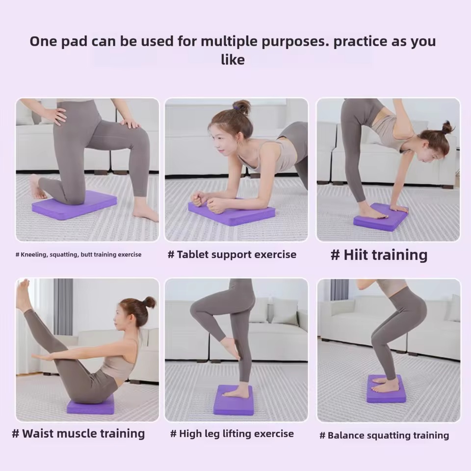 1 unidade de Almofada de Equil - Pilates Yoga Mat Workout avaliação e preço