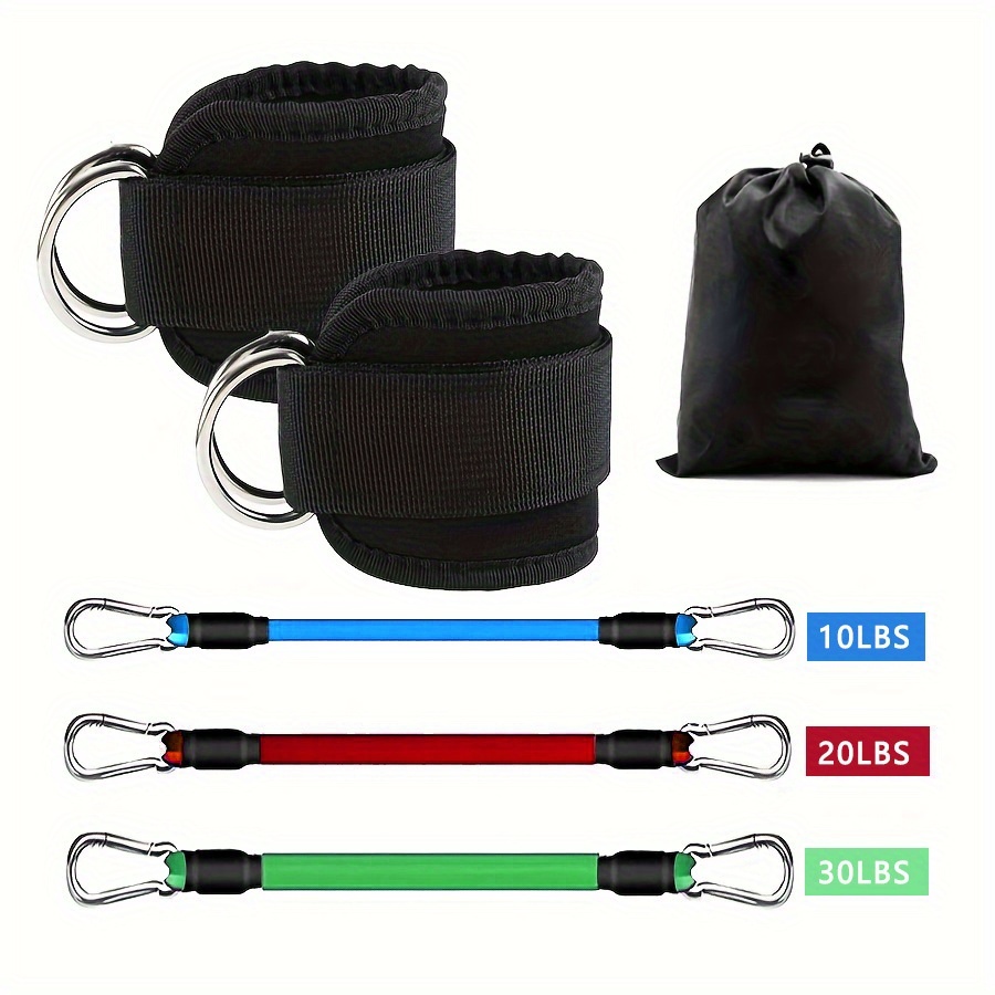 5 faixas de resistência do tor - Pilates Ankle Strap avaliação e preço