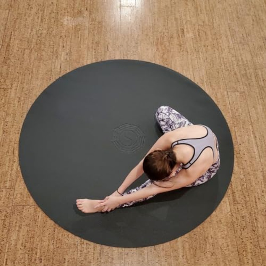 Tapete de Yoga Redondo Grande  - Pilates Yoga And Tai Chi avaliação e preço