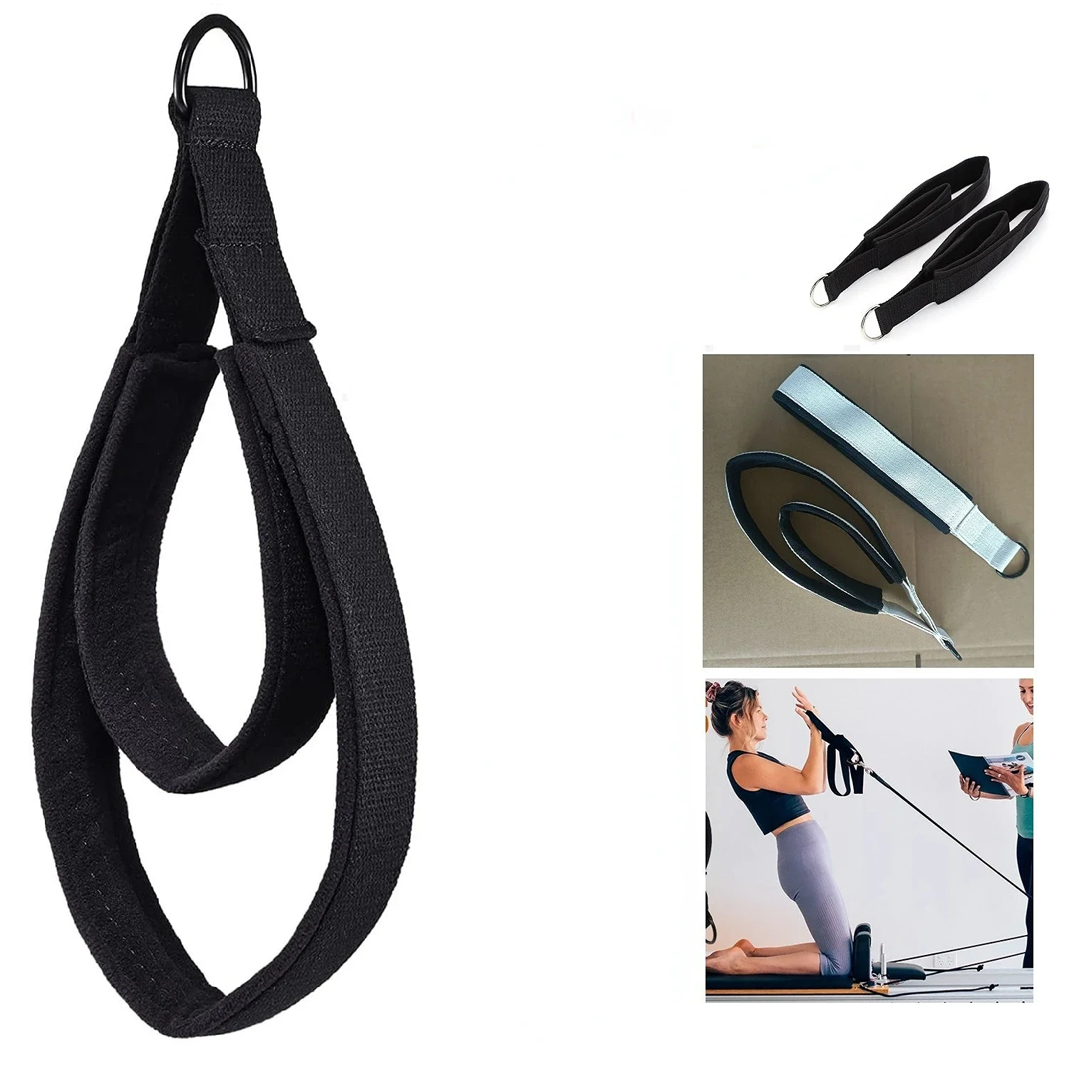 1 peça de acessório para exerc - Pilates Ankle Strap avaliação e preço