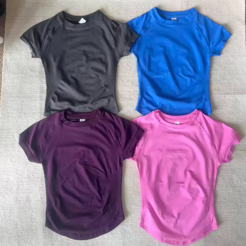 Camiseta Esportiva Feminina de - Yoga Strap Cotton avaliação e preço