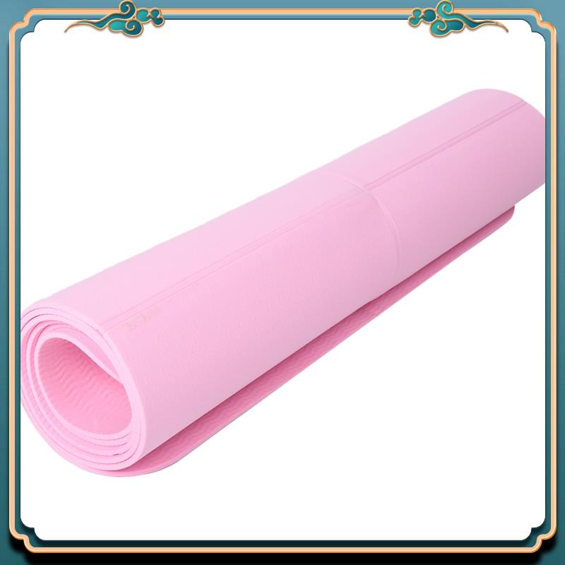 Tapete dobrável para ioga, via - Pilates Yoga Mat Workout avaliação e preço