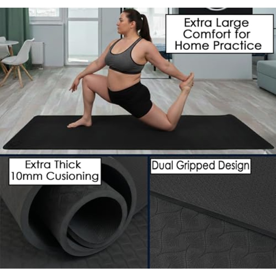 Tapete de ioga para treino em  - Pilates Yoga Mat Workout avaliação e preço