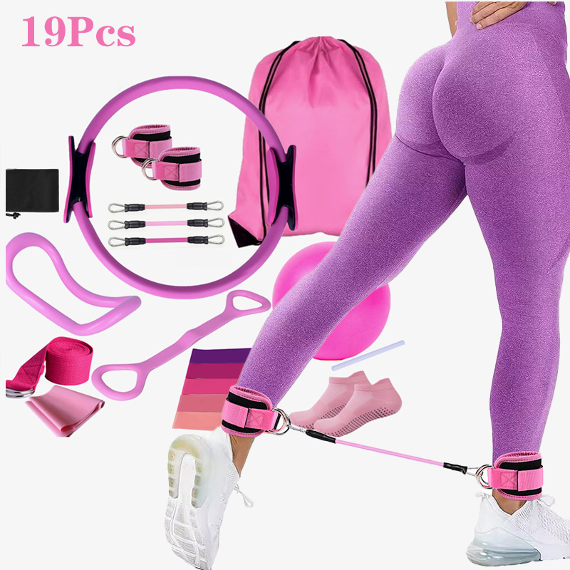 Yoga pilates círculo 19 peças  - Pilates Ankle Strap avaliação e preço